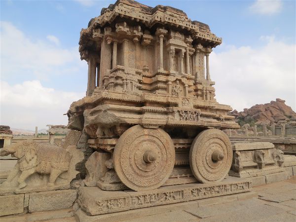 stone chariot in vitthal temple