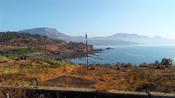 Morbe dam from irshalgad fort