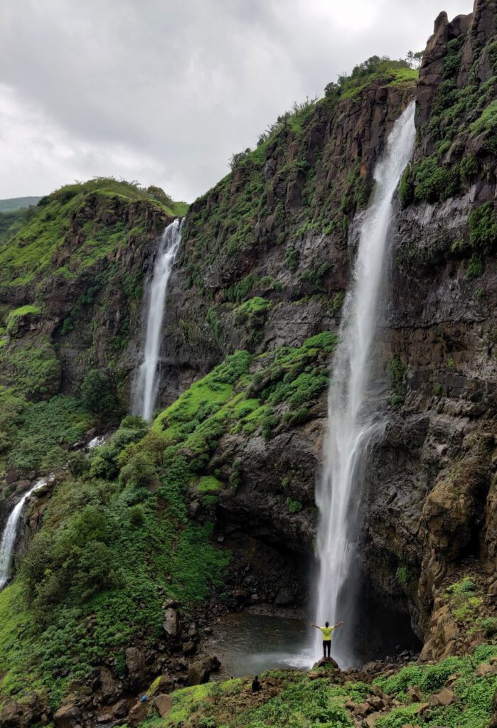 Lingya Ghat waterfall location